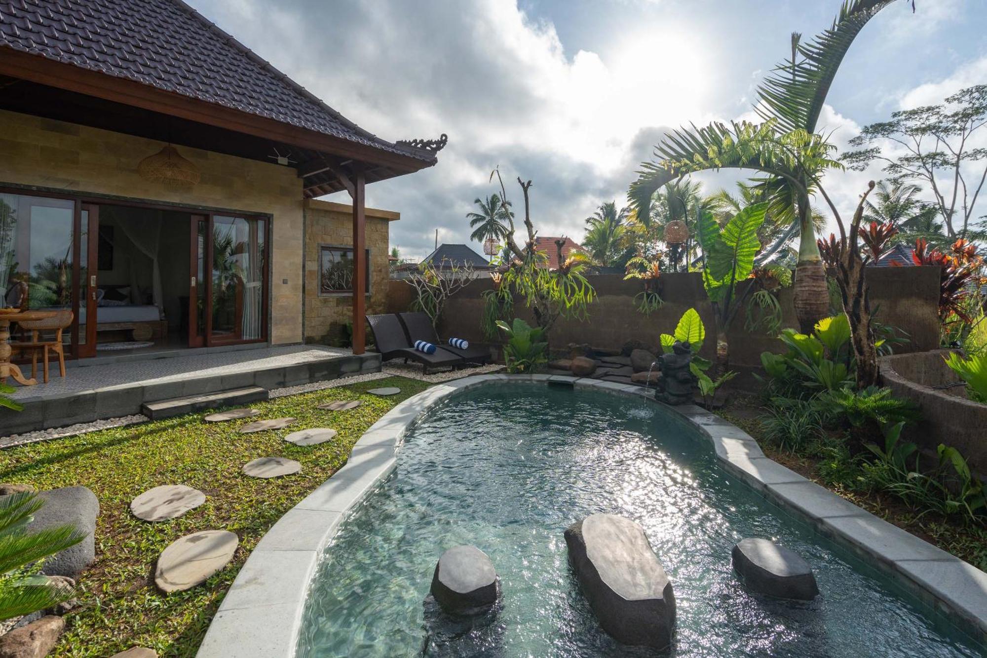 Sawah Sebatu Villa Ubud Eksteriør bilde