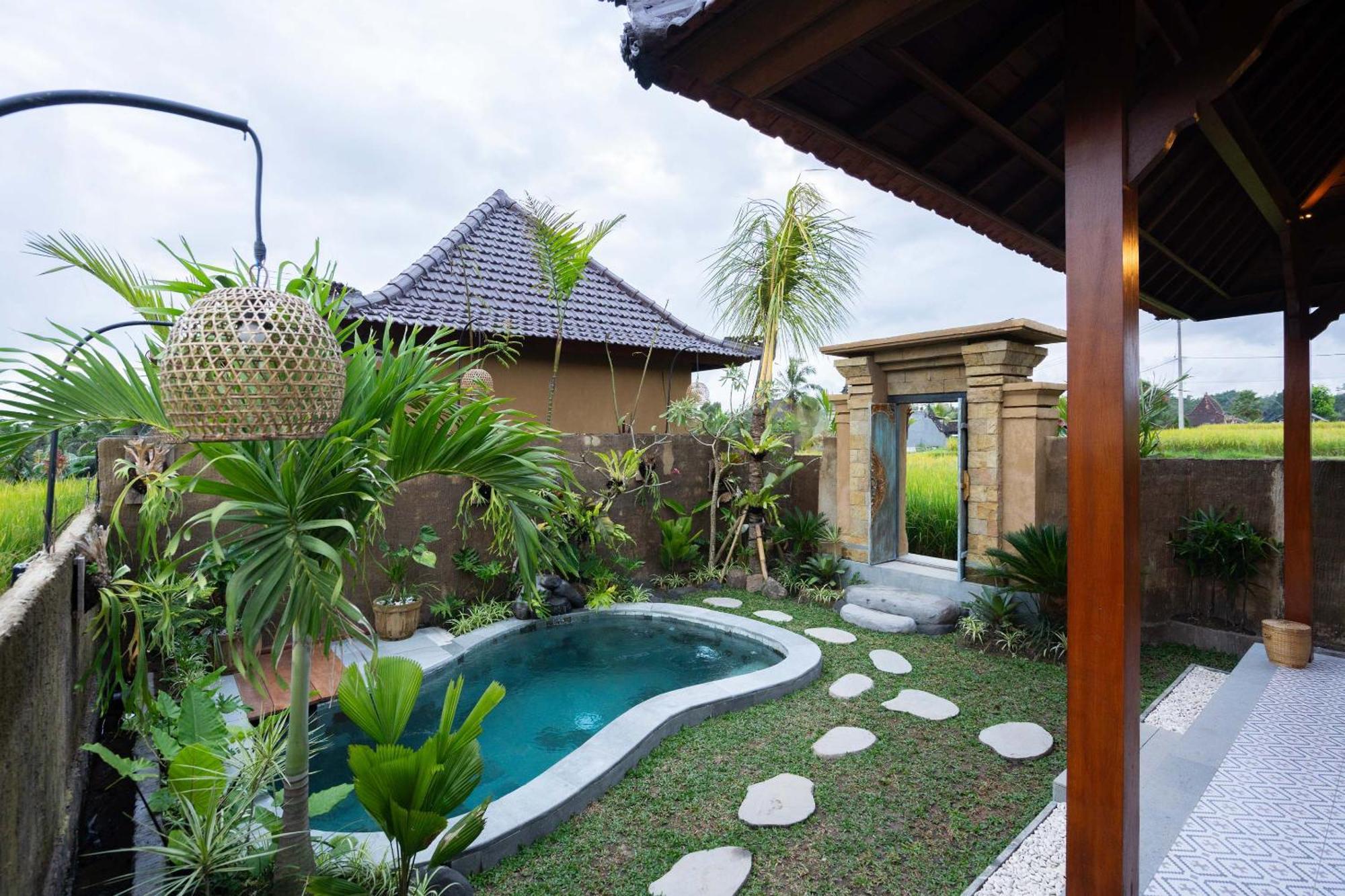 Sawah Sebatu Villa Ubud Eksteriør bilde