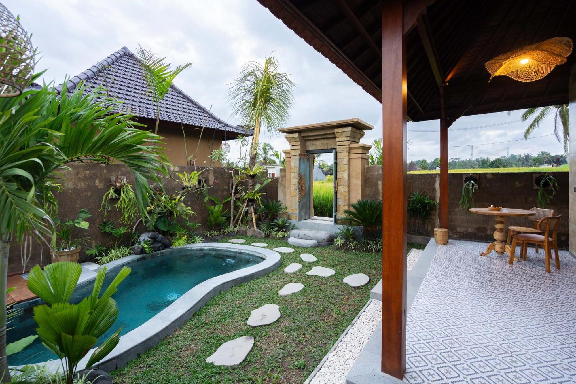 Sawah Sebatu Villa Ubud Eksteriør bilde