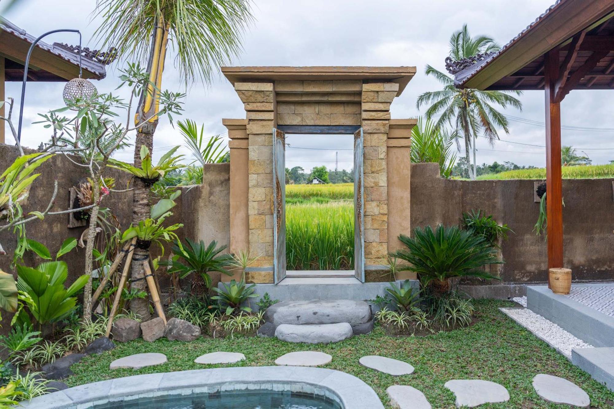 Sawah Sebatu Villa Ubud Eksteriør bilde